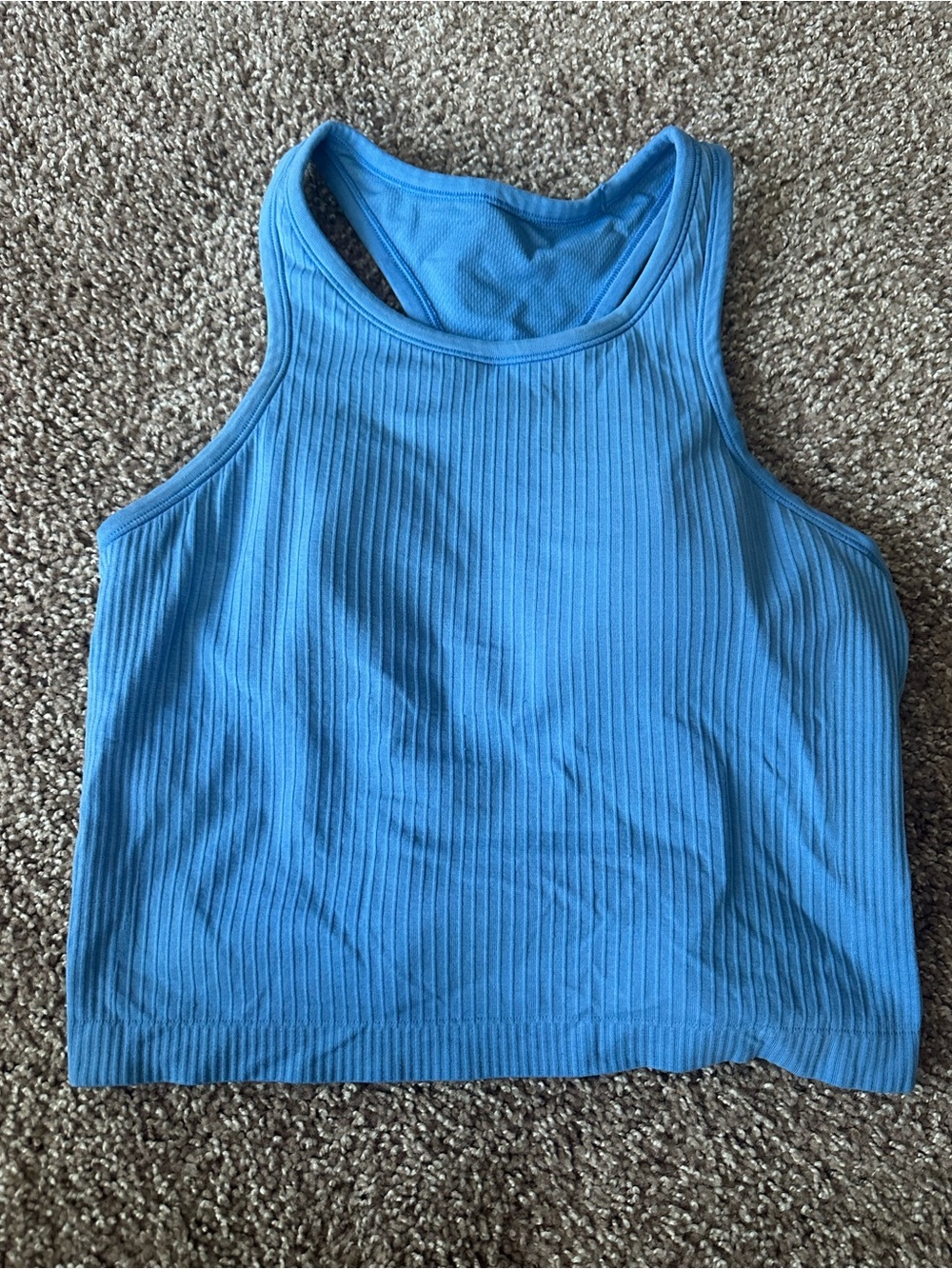EBB to street racer back crop tank top